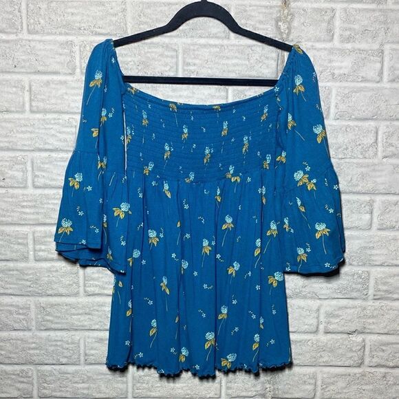 NWT MSRP $98 Free People Lana Off the Shoulder Tunic Women's Size Small - Picture 5 of 10